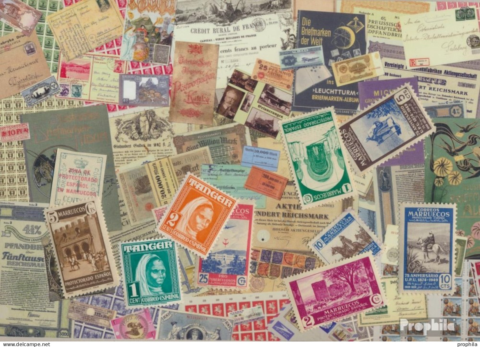 Spanisch Marokko Briefmarken-10 Verschiedene Marken - Spaans-Marokko