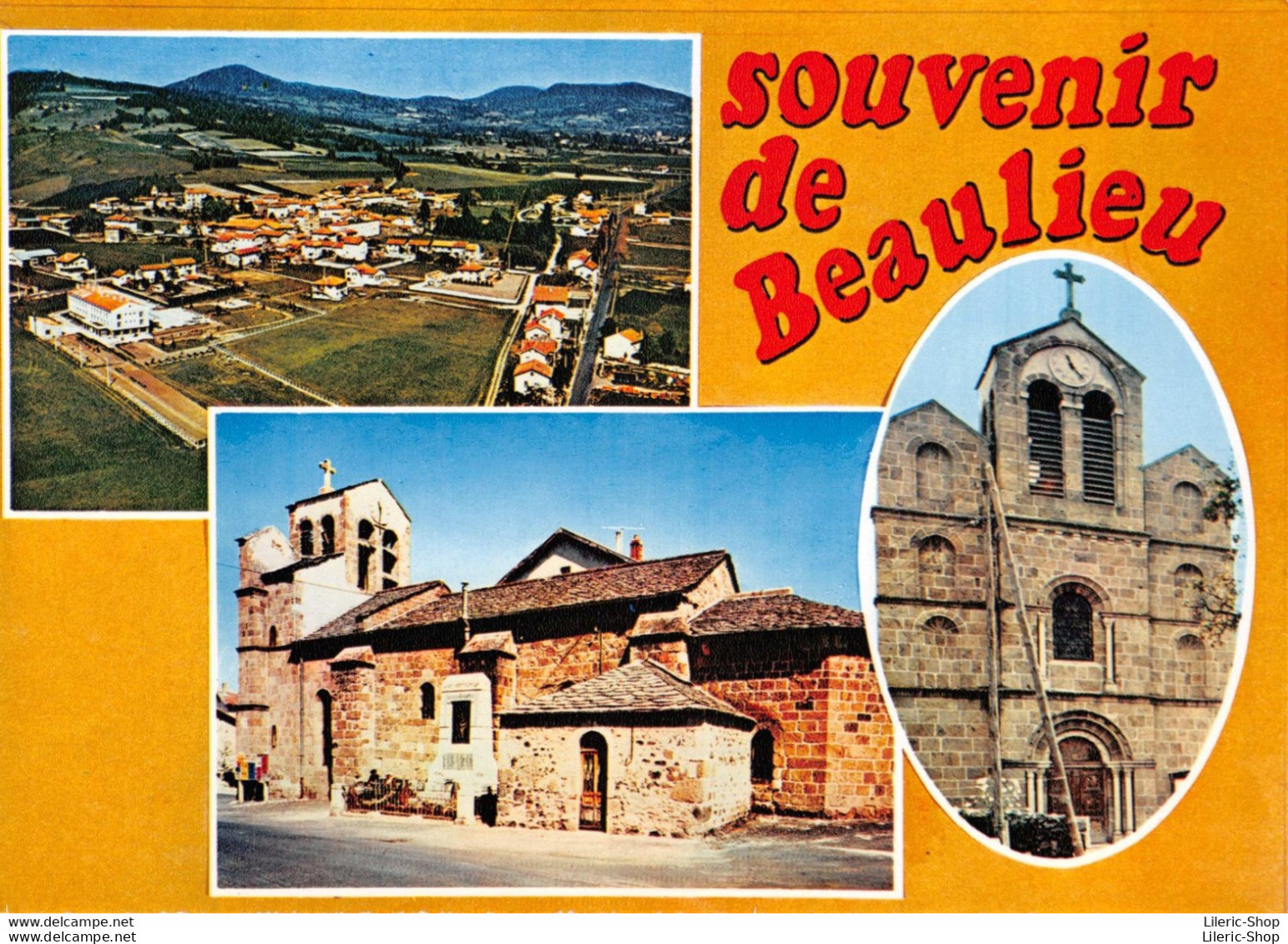 [43] BEAULIEU - Vue Générale - L'Eglise - Cpsm GF ± 1970 ♥♥♥ - Other & Unclassified