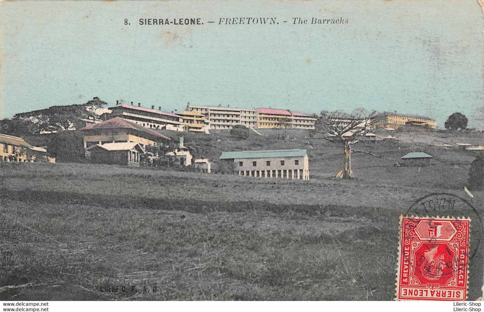 Afrique - Sierra Leone - FREETOWN. - The Barracks  Cpa 1914 ♦♦♦ - Sierra Leone