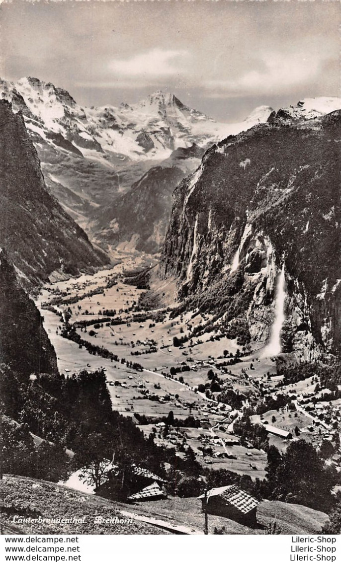 SCHWEIZ -BE -LAUTERBRUNNENTAL UND BREITHORN -VERLAG WALTER SCHILD, INTERLAKEN - 1951 ♥♥♥ - Interlaken