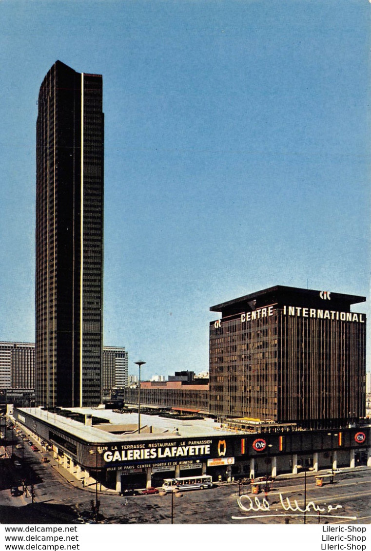 ALBERT MONIER PARIS -TOUR MAINE-MONTPARNASSE GALERIES-LAFAYETTE ÉDIT. CAP-THÉOJAC CPM ±1980 ♥♥♥ - Monier