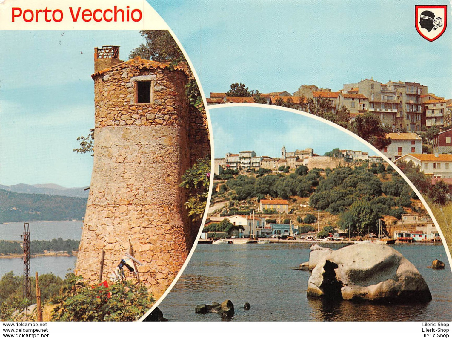 [2A] SOUVENIR DE PORTO VECCHIO -MULTIVUES►BLASON - CPM 1980 ♦♦♦ - Sonstige & Ohne Zuordnung