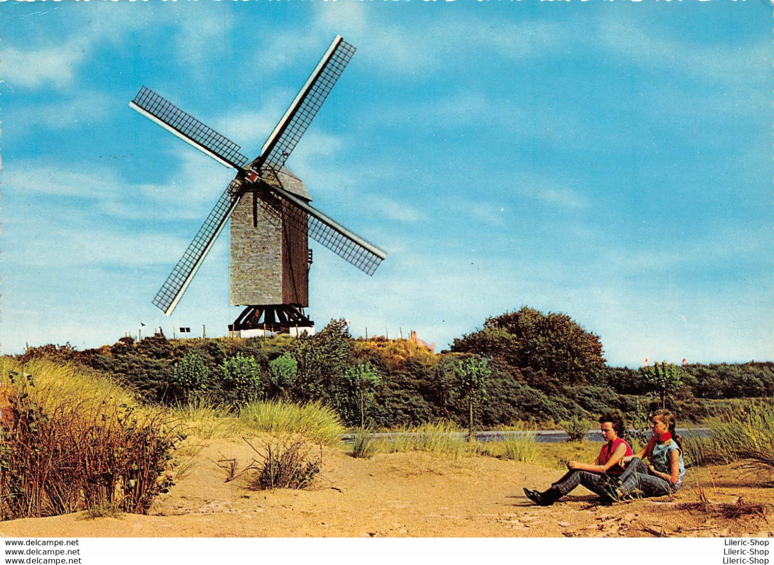 BELGIQUE KOKSIJDE COXYDE - OUDE WINDMOLEN►LE VIEUX MOULIN ►KRUGER - CPSM GF ♥♥♥ - Koksijde