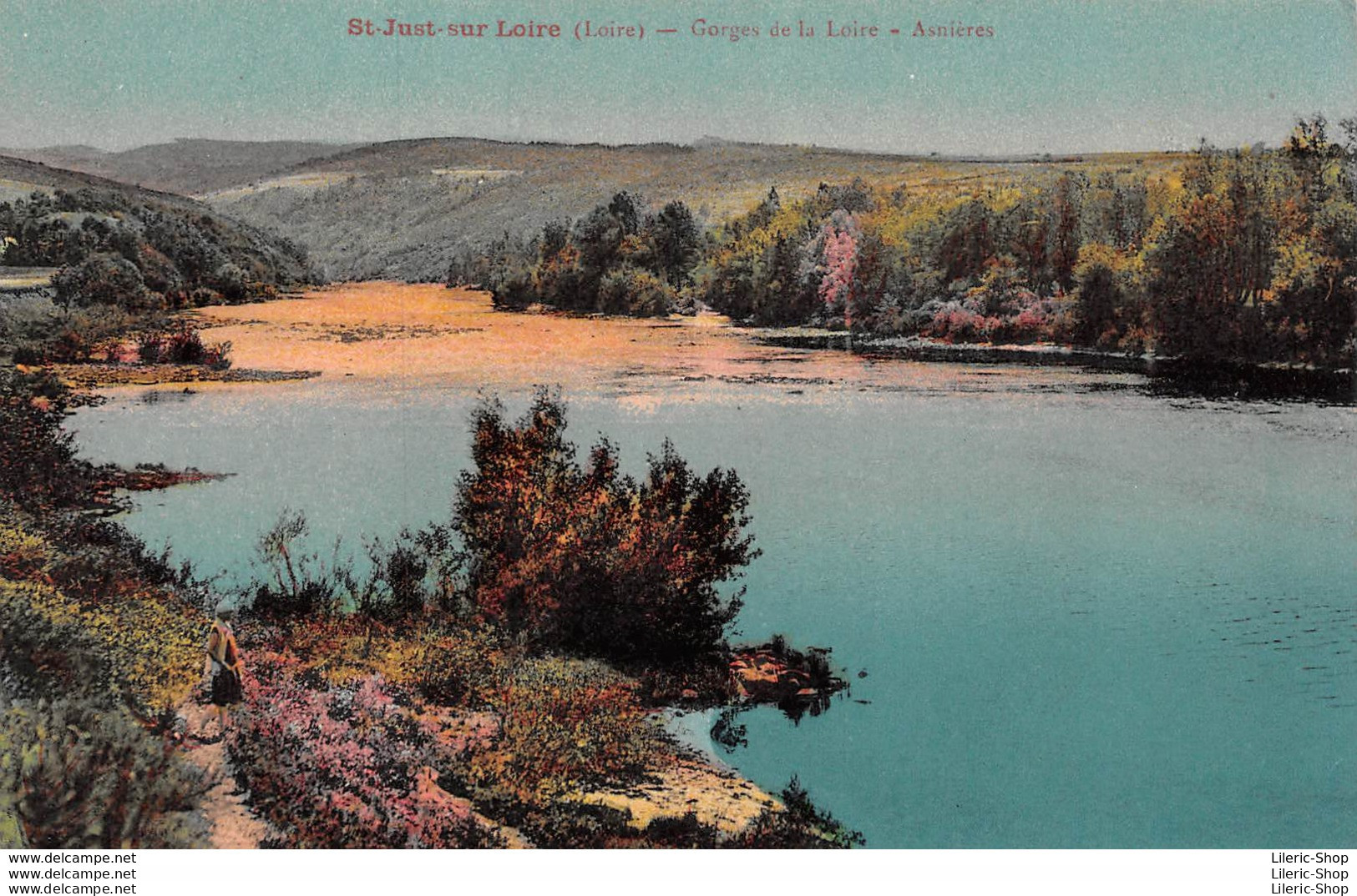 [42] SAINT-JUST-SUR-LOIRE -GORGES DE LA LOIRE -LIEU-DIT " ASNIÈRES "►ÉDITEUR C. DUMAS, - CPA ♦♦♦ - Saint Just Saint Rambert