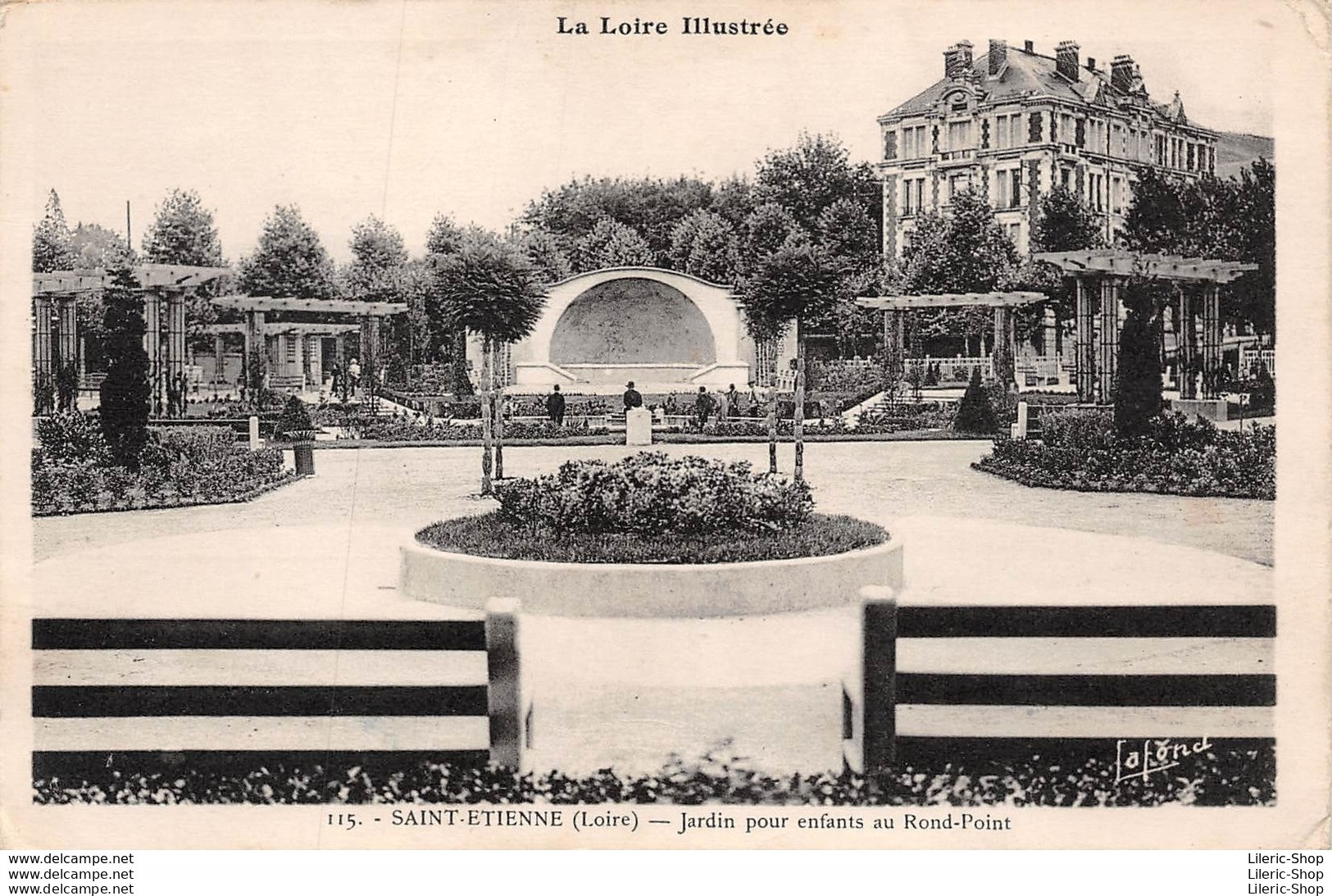 [42] SAINT-ÉTIENNE - JARDIN POUR ENFANTS AU ROND-POINT►ÉDIT.LAFOND N°115 - CPSM ± 1960 ♣♣♣ - Saint Etienne