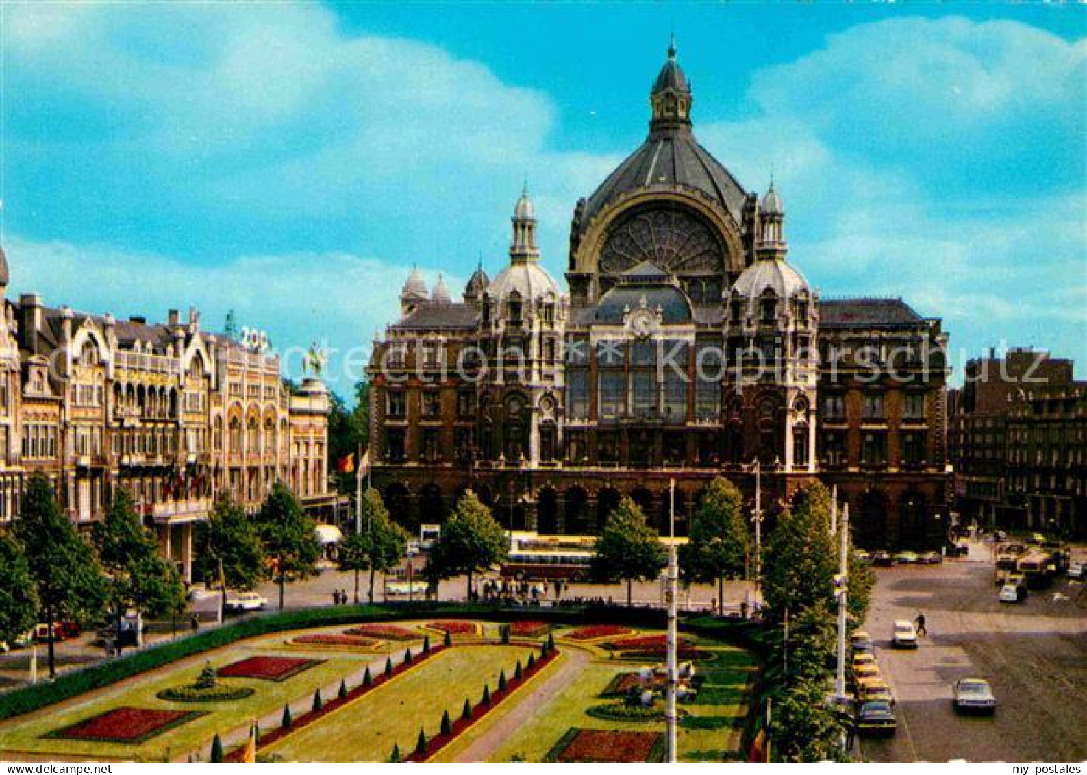 72681371 Antwerpen Anvers Middenstatie En Astridplein Gare Centrale Square Astri - Antwerpen