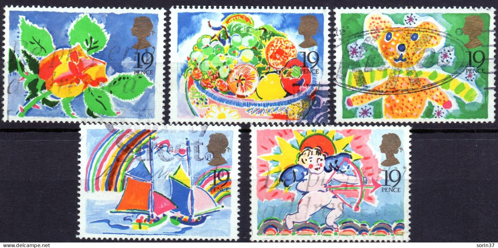 Gran Bretaña / Inglaterra Serie Completa Año 1989  Usada - Used Stamps