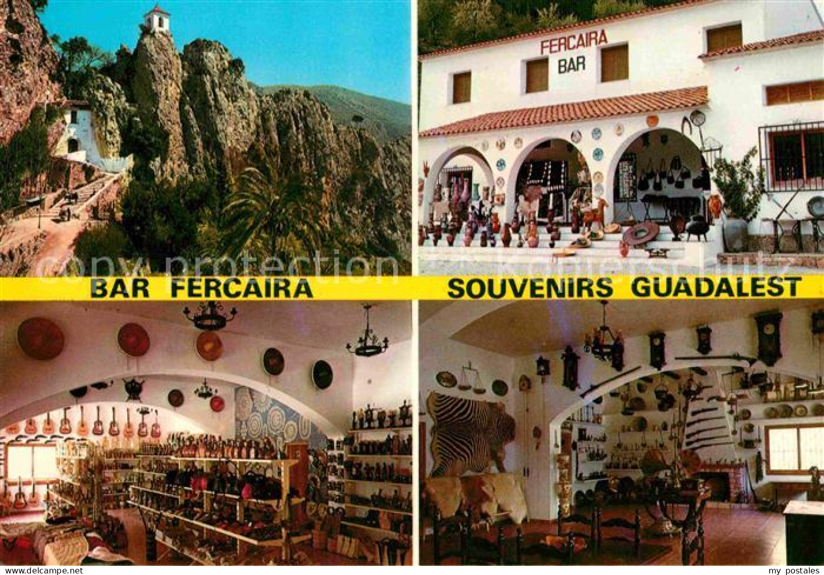 72681261 Castell De Guadalest Bar Fercaira Souvenirs Castell De Guadalest - Autres & Non Classés