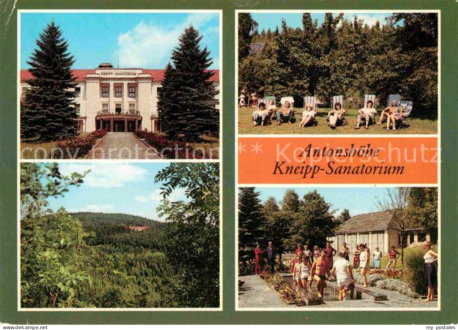 72681250 Antonsthal Erzgebirge Kneipp Sanatorium Liegewiese Wassertreten Antonst - Autres & Non Classés