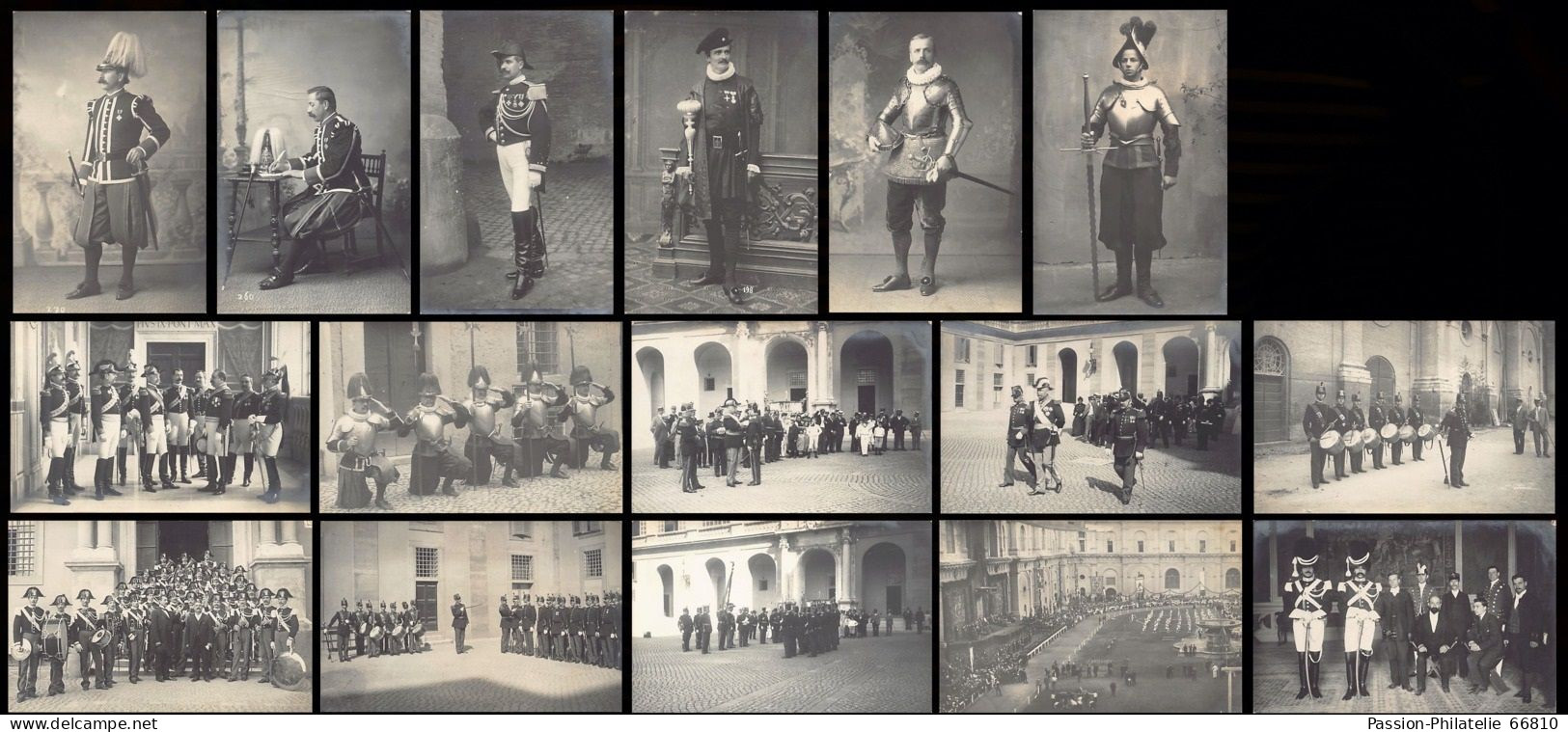 CITTA DEL VATICANO Guardia Svizzera Pontificia - Swiss Guard - Garde Suisse Pontificale - Serie De 16 Cartoline Foto - Vatican