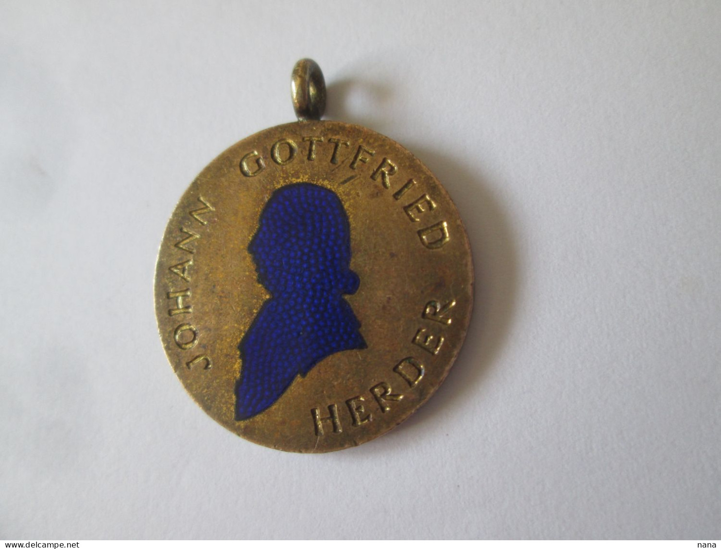 Medaille RDA 1957:Johann Gottfried Herder,diam:25 Mm/Johann Gottfried Herder GDR Medal 1957,diam=25 Mm - GDR