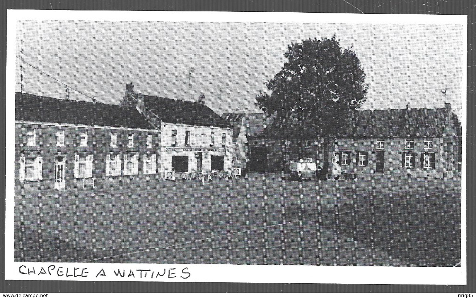 1980  --  BELGIQUE . CHAPELLE A WATTINES . VUE DU VILLAGE . 4B153 - Unclassified