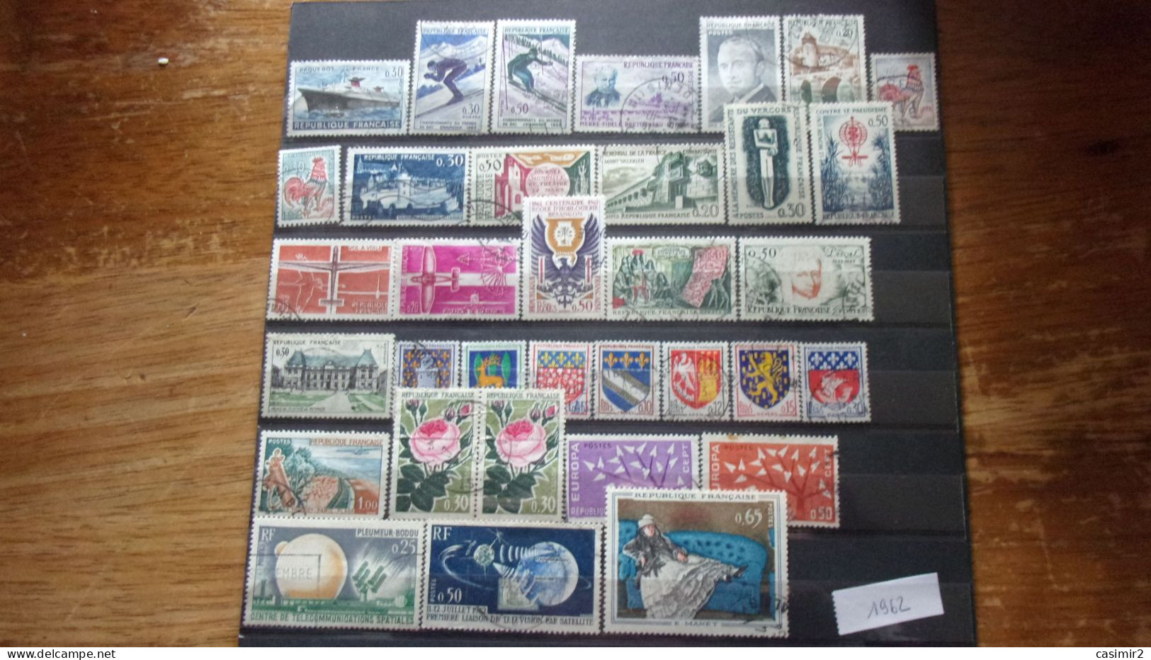 ACHETEZ EN LOT PRIX UNIQUE 0.10€ FRANCE ANNEE 1962 LOT 3 - Lots & Kiloware (mixtures) - Max. 999 Stamps