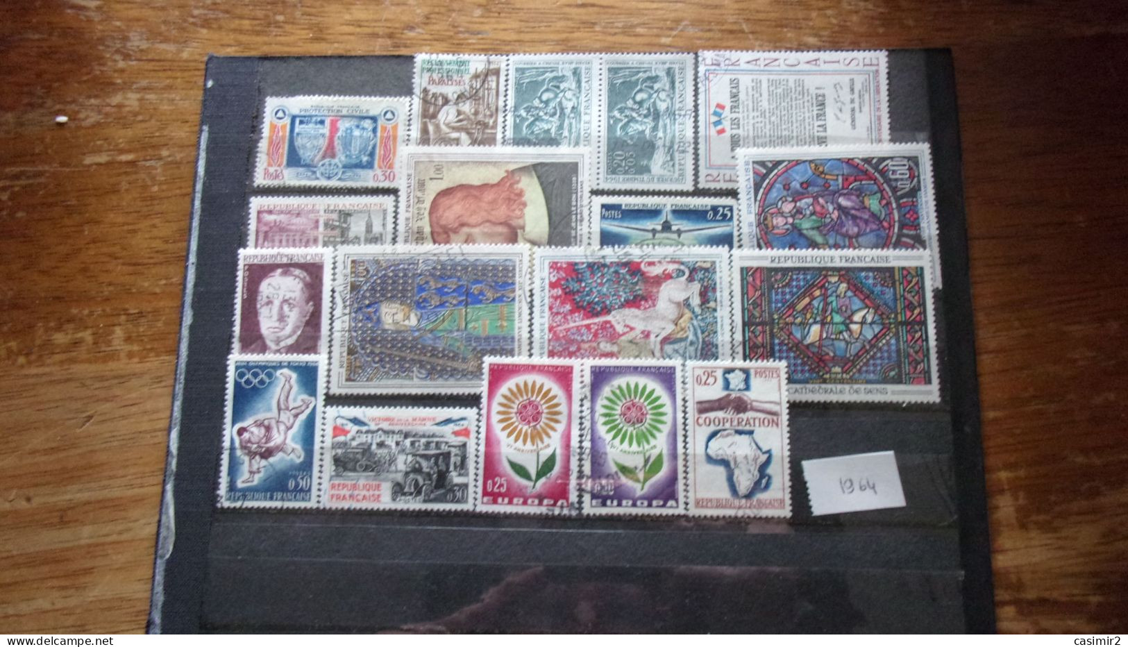 ACHETEZ EN LOT PRIX UNIQUE 0.10€ FRANCE ANNEE 1964 LOT 5 - Lots & Kiloware (mixtures) - Max. 999 Stamps