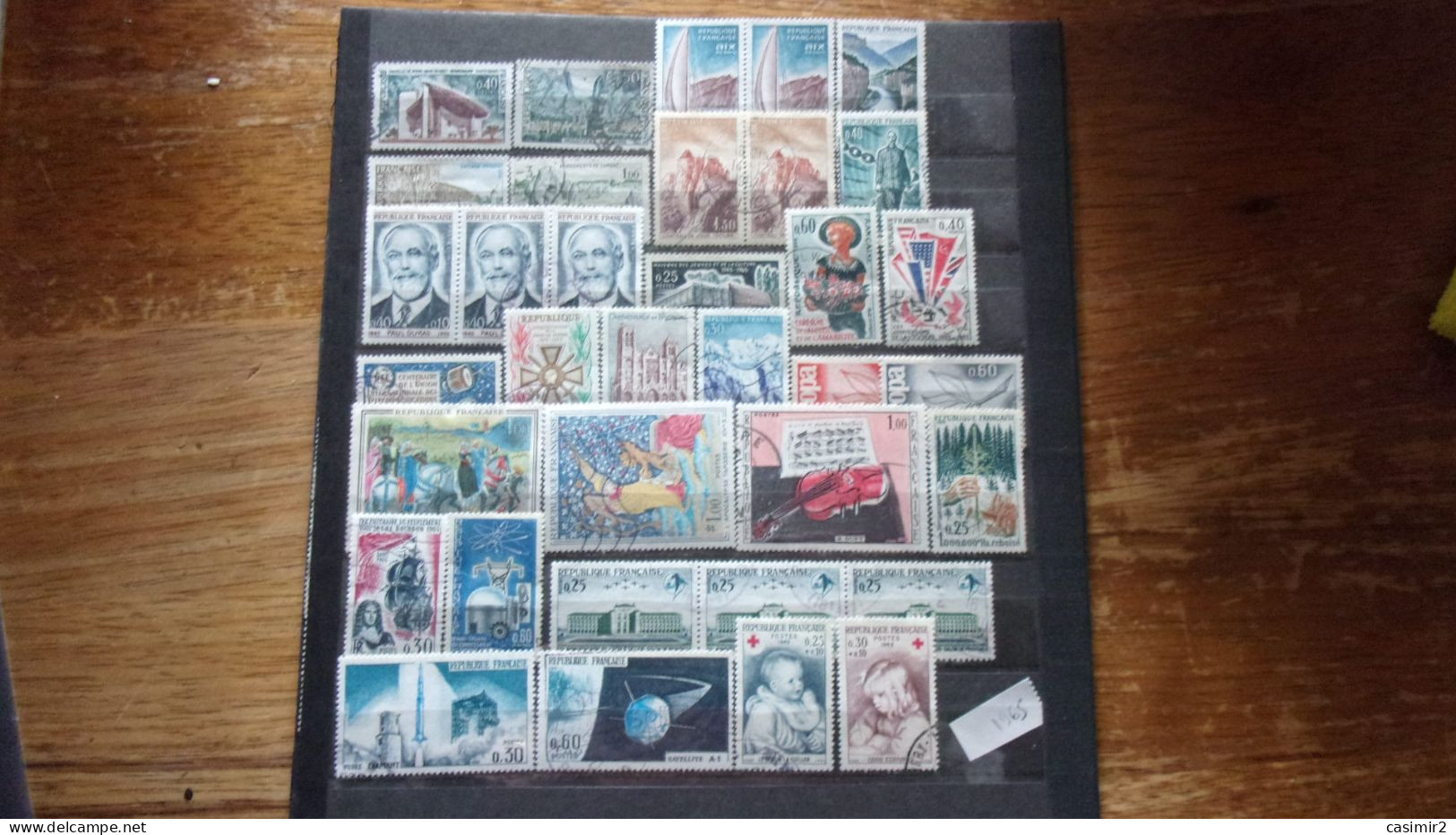 ACHETEZ EN LOT PRIX UNIQUE 0.10€ FRANCE ANNEE 1965 LOT 6 - Vrac (max 999 Timbres)