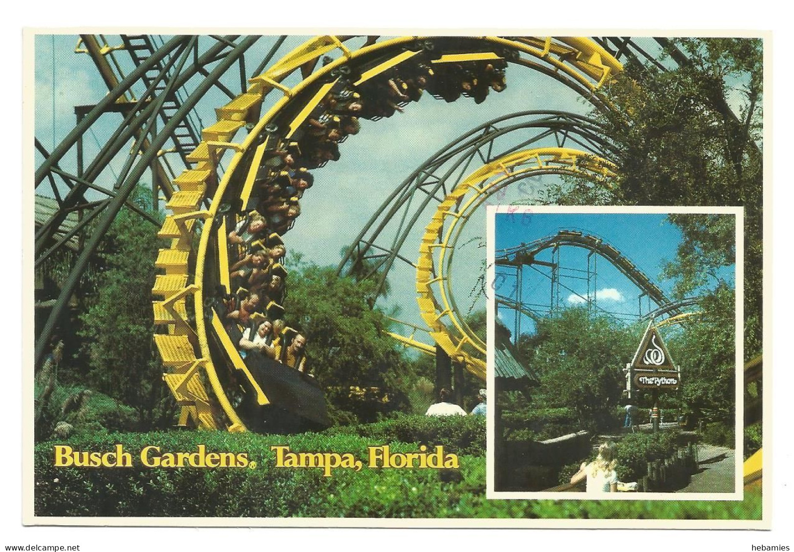 BUSCH GARDENS Theme Park - TAMPA - FLORIDA - UNITED STATES - USA - - Tampa