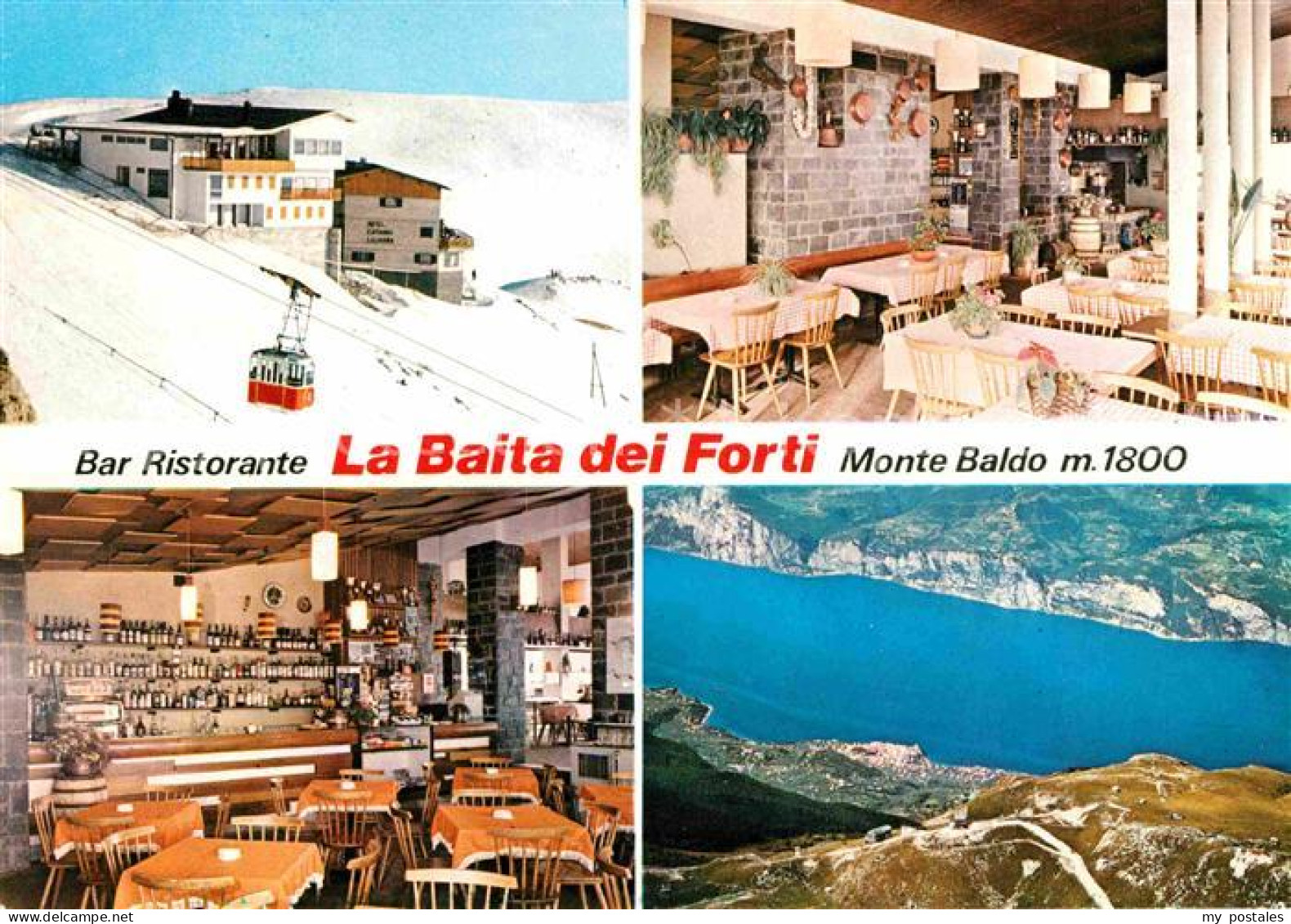 72679924 Malcesine Lago Di Garda Bar Restaurant La Baita Dei Forti Seepartei Sei - Other & Unclassified
