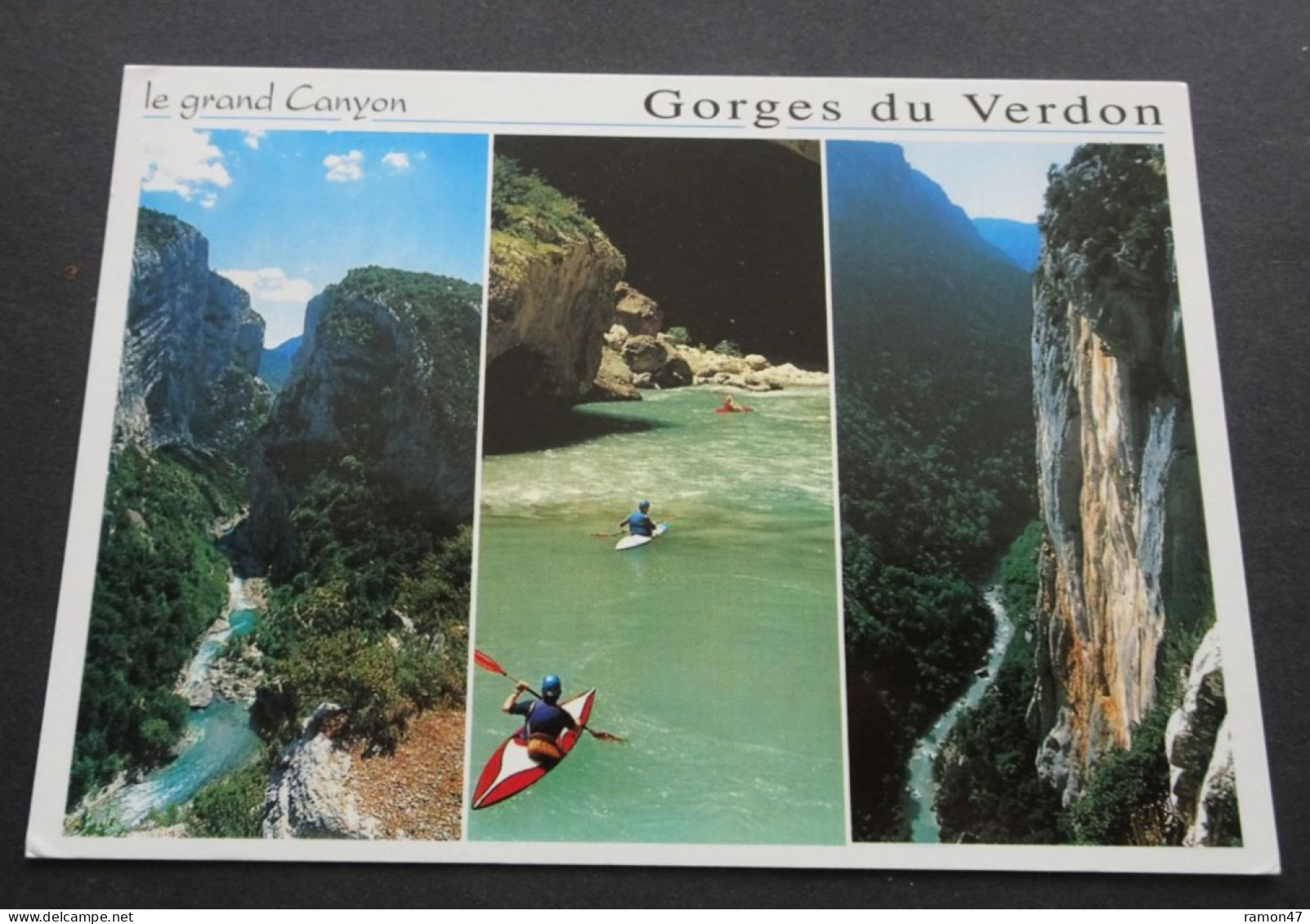 Les Gorges Du Verdon - Le Grand Canyon - Editions Du Boumian, Société Ajax, Monaco - Sonstige & Ohne Zuordnung