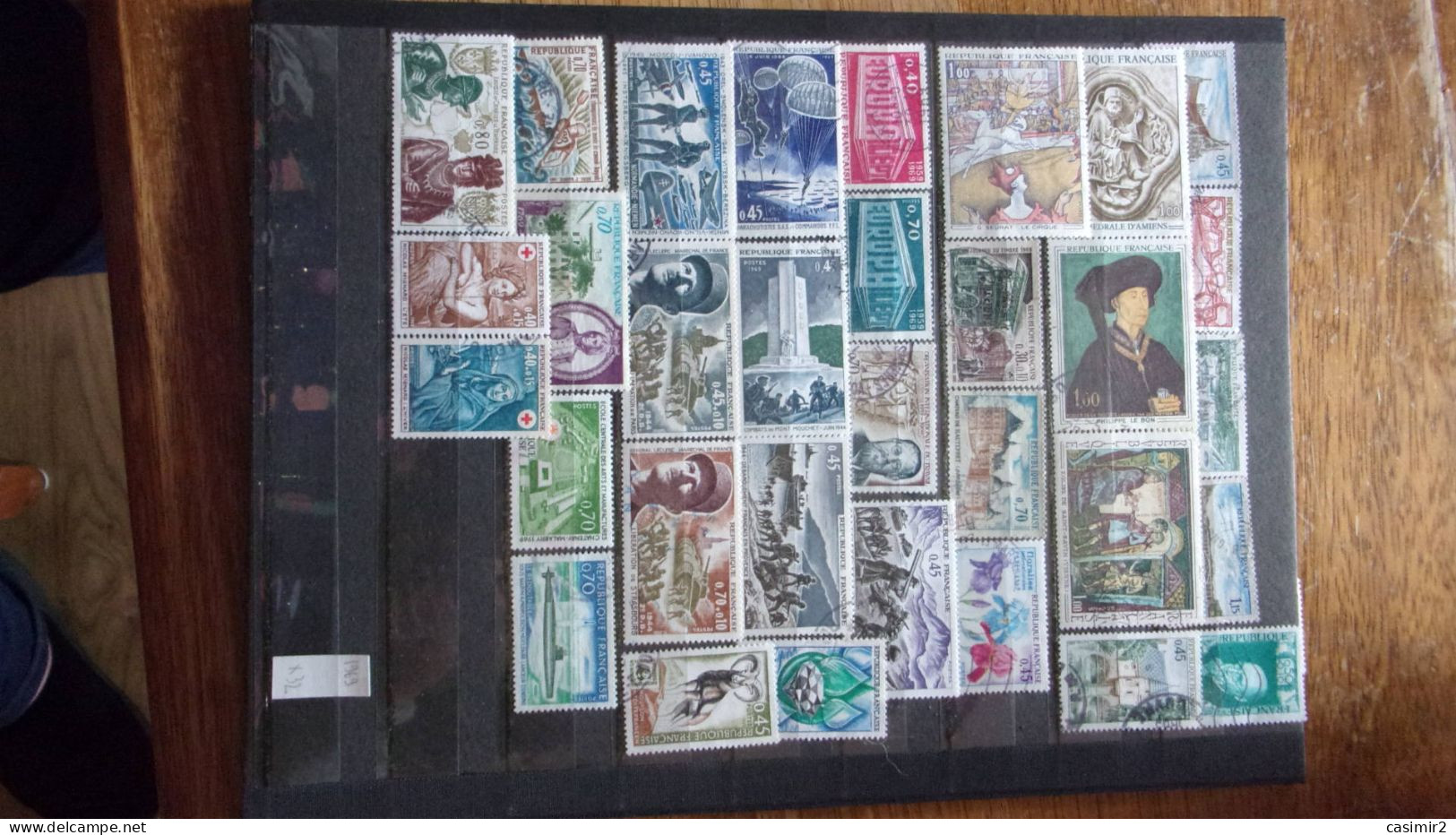 ACHETEZ EN LOT PRIX UNIQUE 0.10€ FRANCE ANNEE 1969 LOT 10 - Lots & Kiloware (mixtures) - Max. 999 Stamps