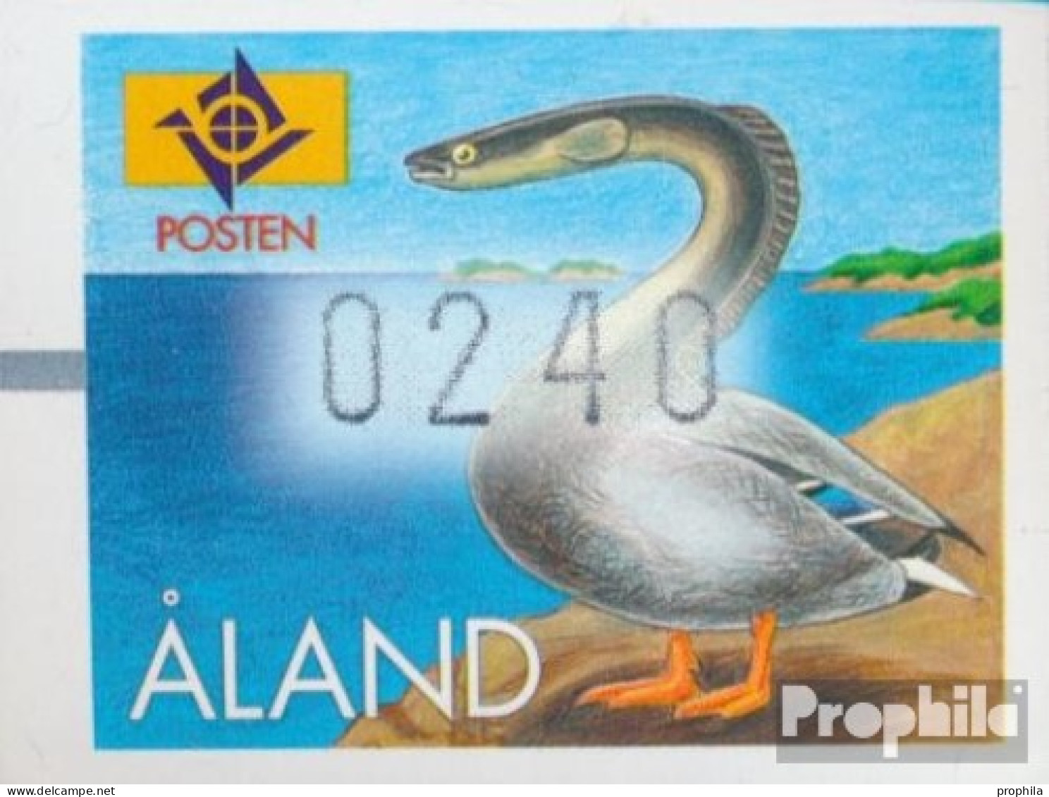 Finnland - Aland ATM7, 2.40 Nominale Postfrisch 1996 Automatenmarke - Fabeltier - Aland