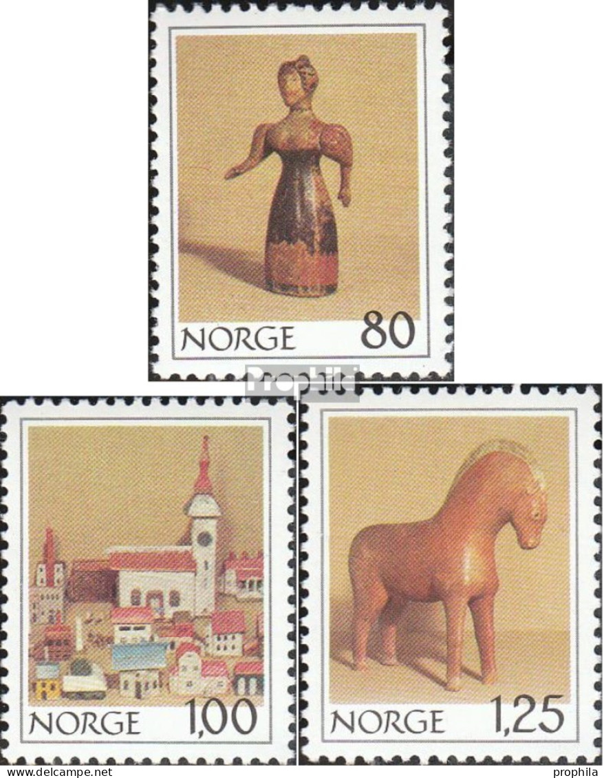 Norwegen 787-789 (kompl.Ausg.) Postfrisch 1978 Weihnachten - Ungebraucht