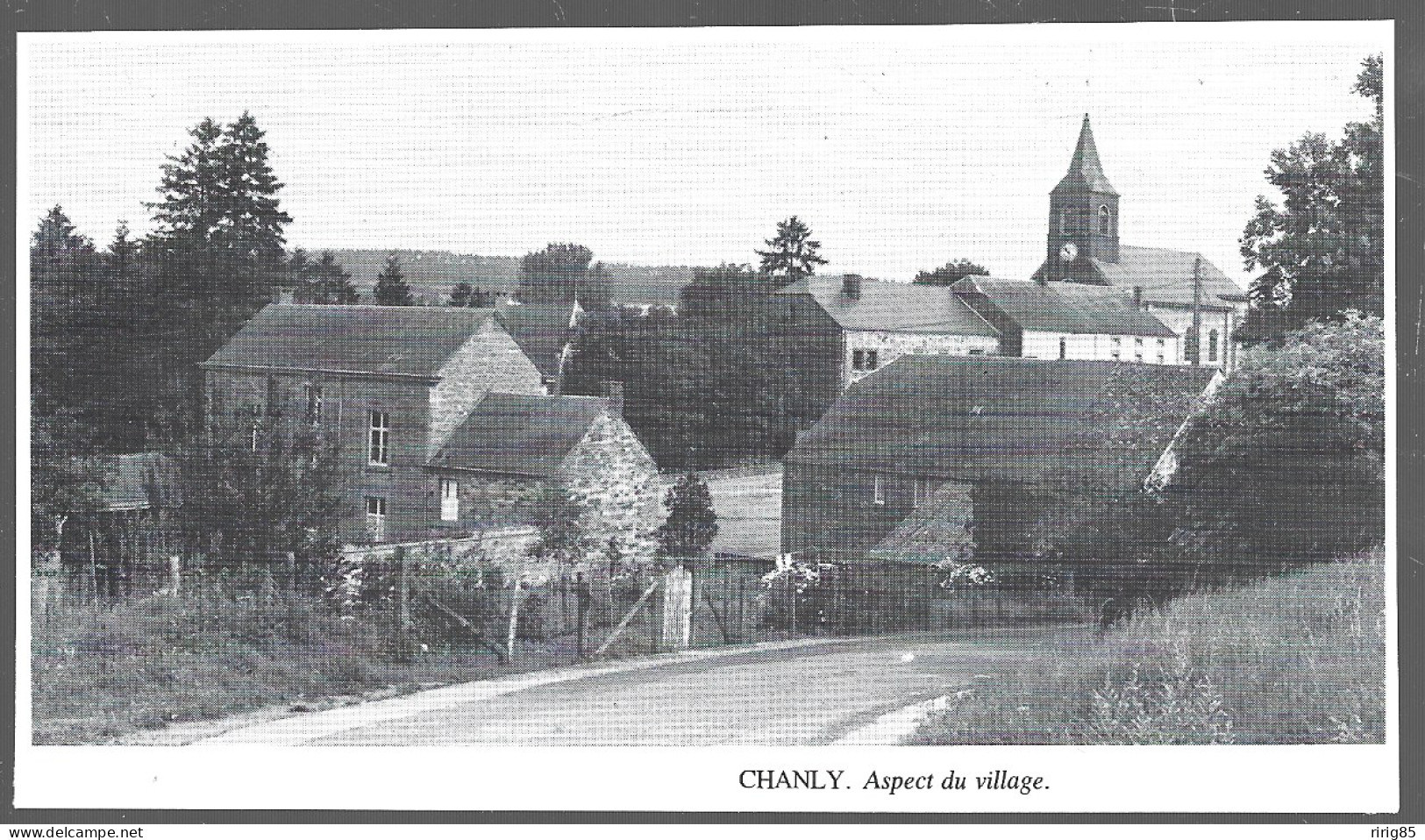 1980  --  BELGIQUE . CHANLY . VUE DU VILLAGE . 4B155 - Non Classés