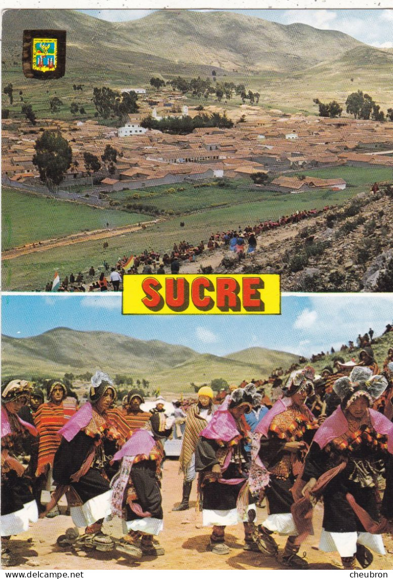 BOLIVIE. COCHABAMBA (ENVOYE DE)..SUCRE " TARABUCO VISTA. CARNAVAL " .ANNEE 1984 + TEXTE - Bolivien