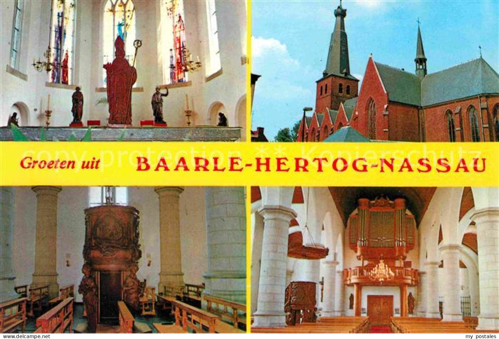 72679609 Baarle-Hertog Kirche Heiligenfiguren Orgel Baarle-Hertog - Merksplas