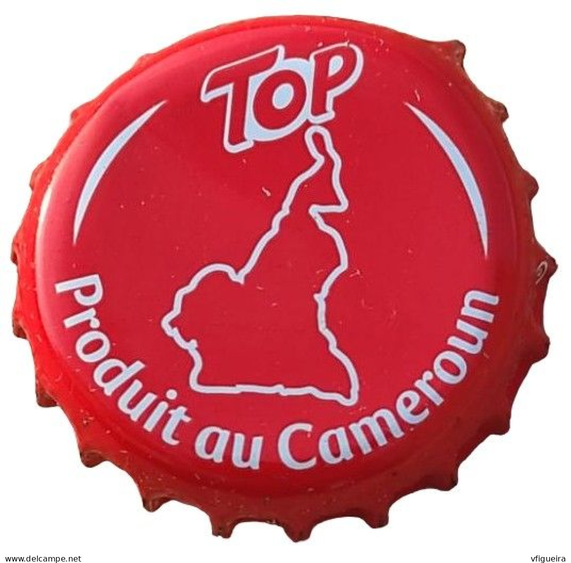 Cameroun Capsule Couronne Crown Cap Limonade Top Produit Du Cameroun SU - Soda