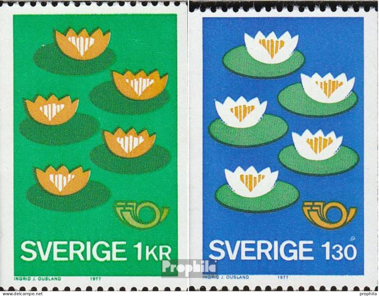 Schweden 972-973 (kompl.Ausg.) Postfrisch 1977 Nordische Zusammenarbeit - Nuovi