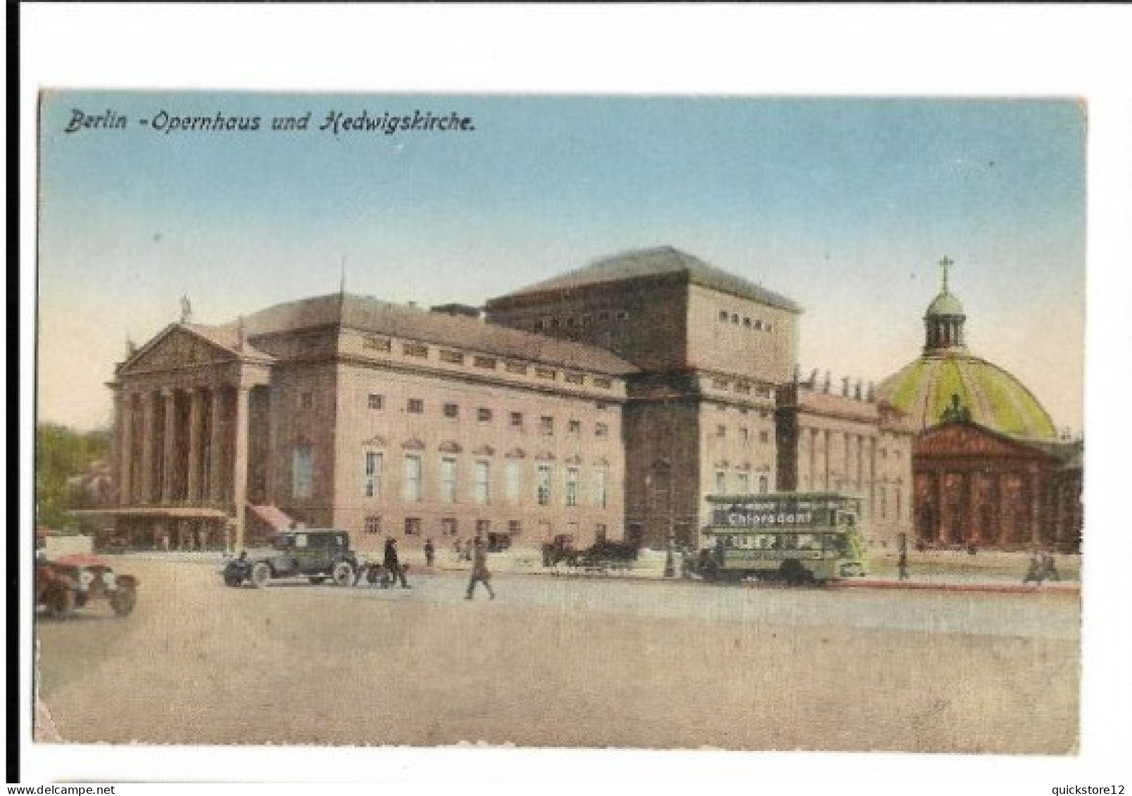 Berlin - Opernhaus Unf Hedwigskirche   - 7459 - Other & Unclassified