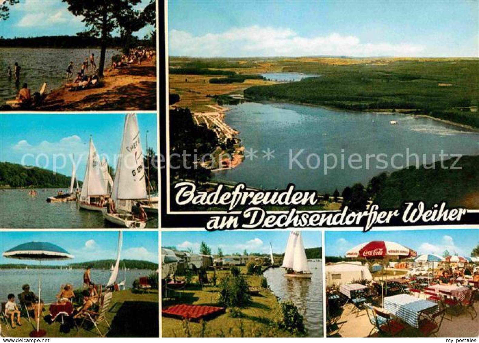 72678516 Dechsendorf Badefreuden Am Dechsendorfer Weiher Segeln Restaurant Campi - Erlangen