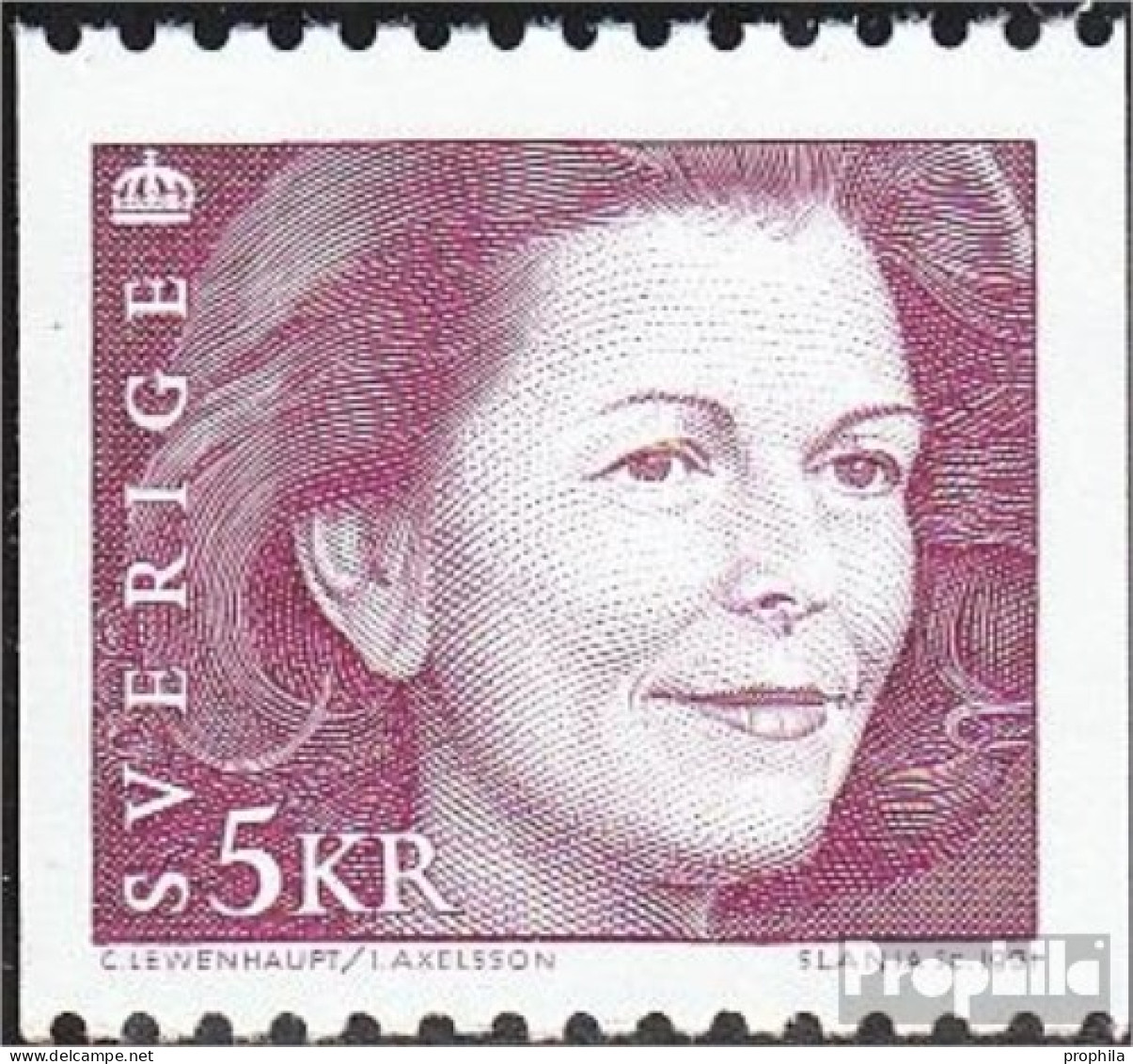 Schweden 1661 (kompl.Ausg.) Postfrisch 1991 Königin Silvia - Ongebruikt