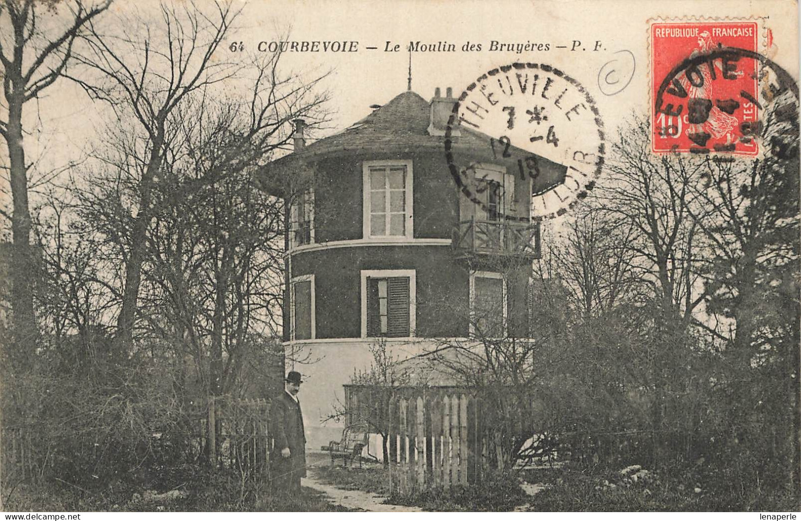 D9816 Courbevoie Le Moulin Des Bruyères - Courbevoie
