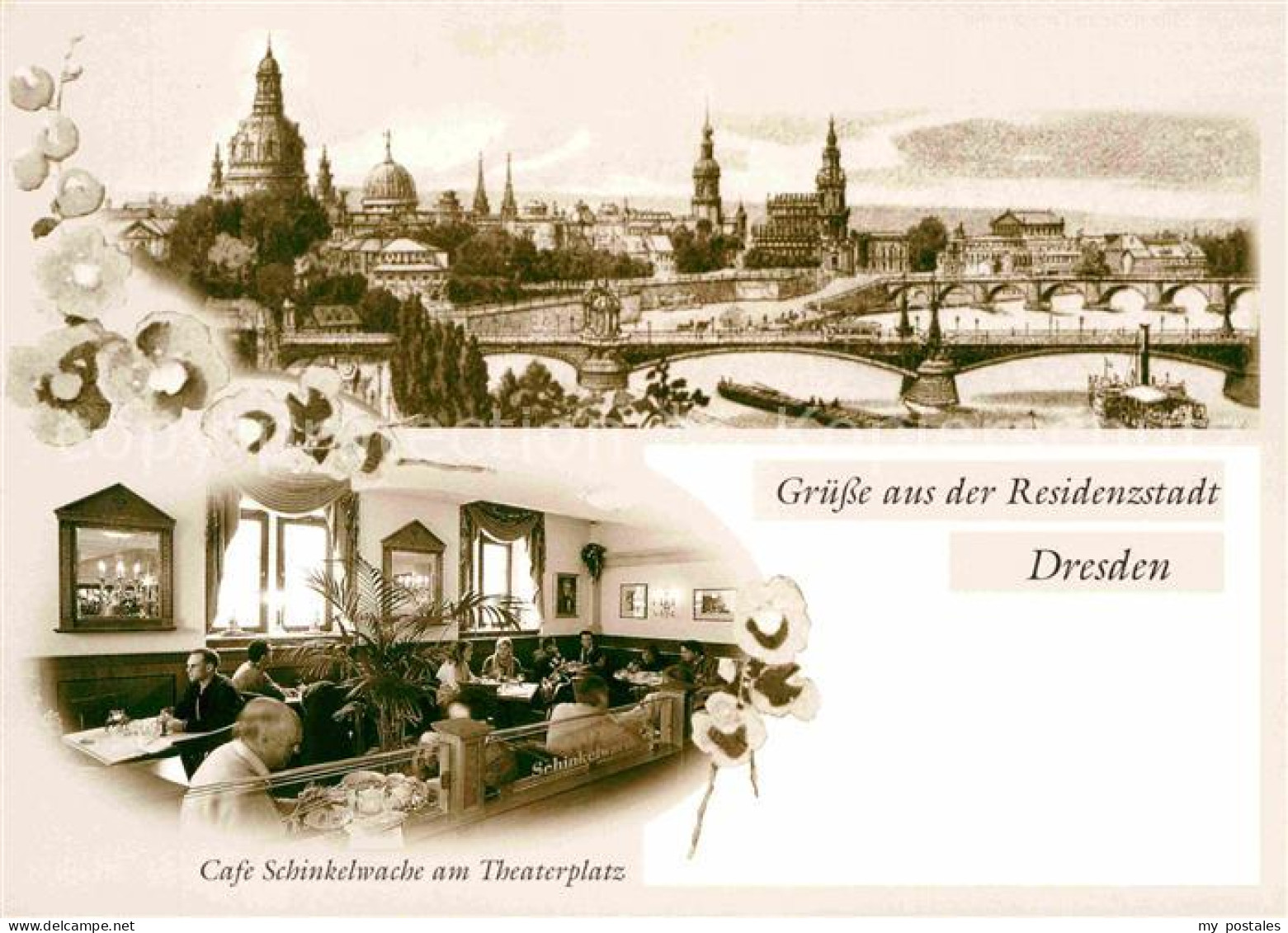 72676194 Dresden Stadtbild Mit Frauenkirche Residenzschloss Hofkirche Semperoper - Dresden