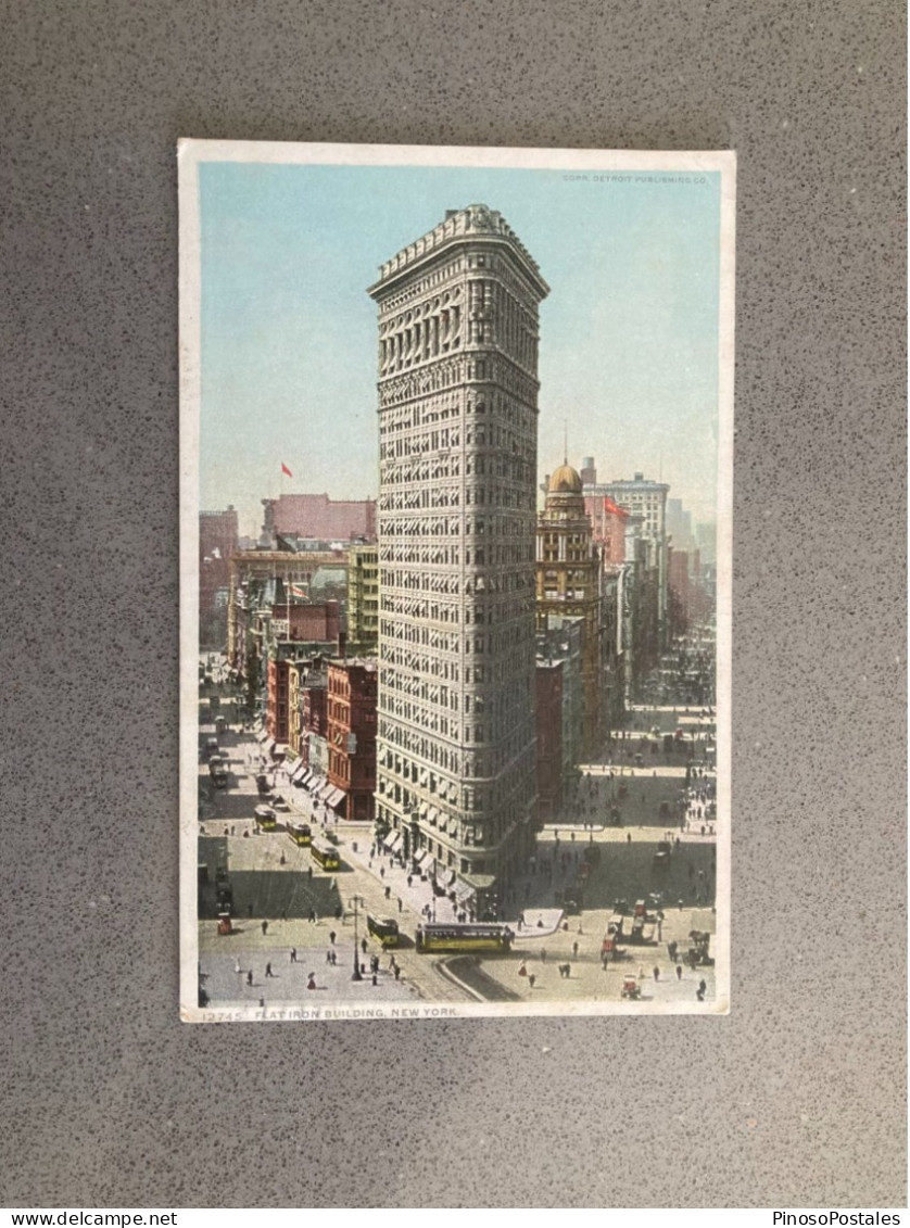 Flat Iron Building New York Carte Postale Postcard - Broadway