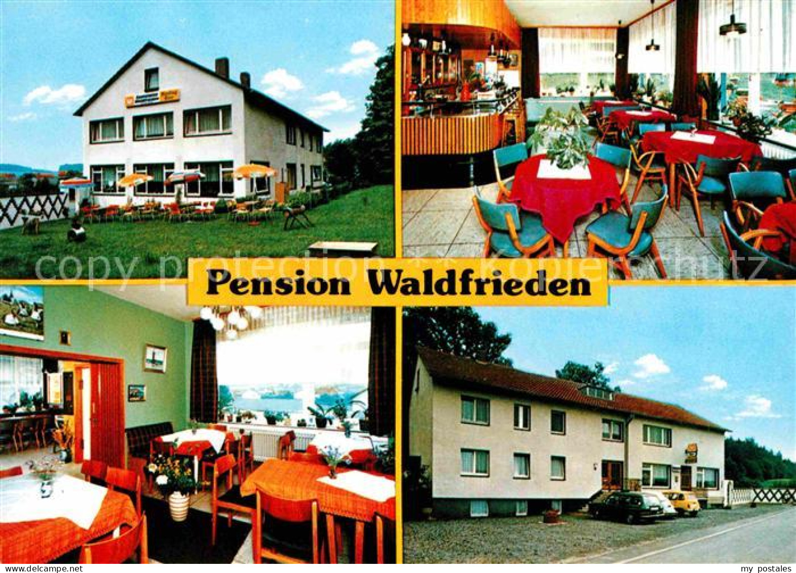 72674717 Michelsberg Schwalmstadt Pension Waldfrieden Gastraeume Schwalmstadt - Schwalmstadt