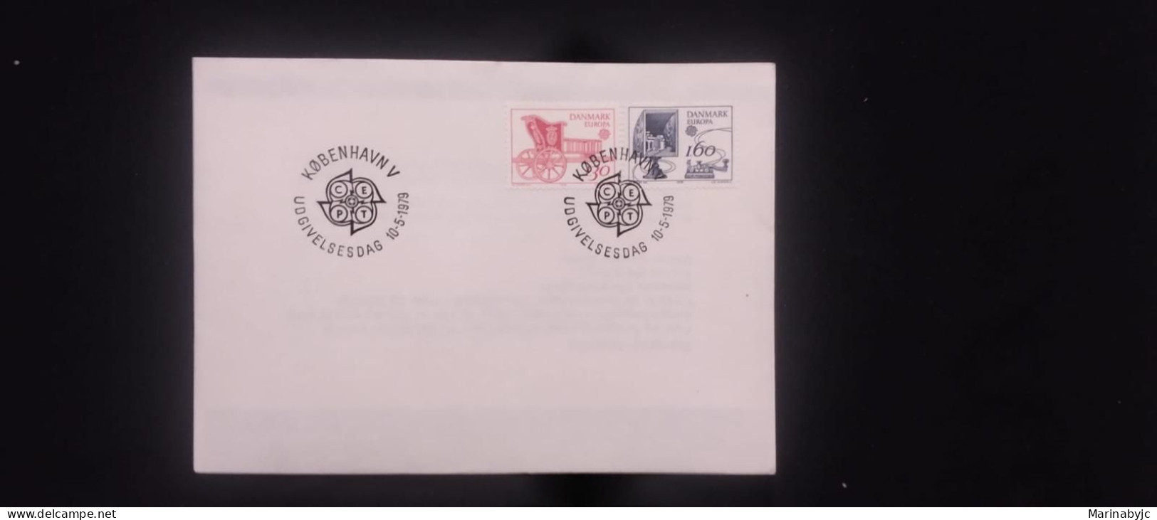 C) 1979. DENMARK. FDC. ANCIENT HISTORY OF THE MAIL. XF - Other & Unclassified