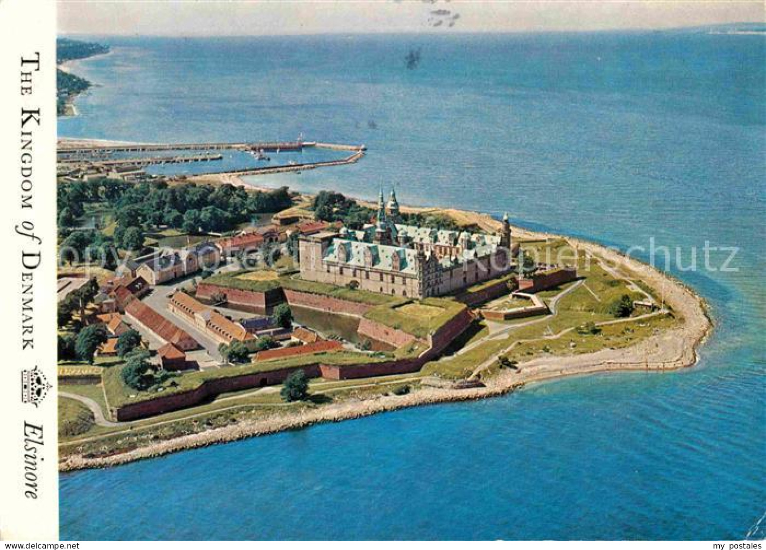 72674207 Helsinger Kronborg Slot Schloss Fliegeraufnahme Daenemark - Denmark