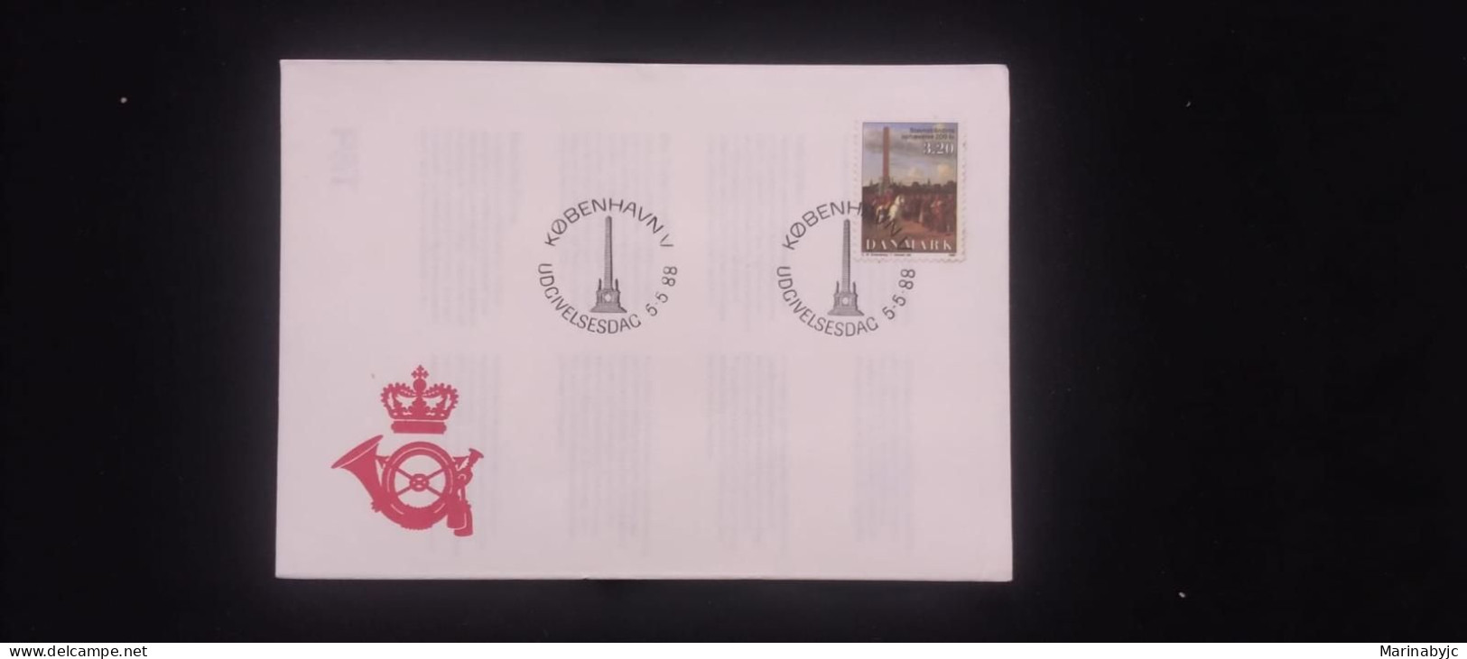 C) 1988. DENMARK. FDC. CENTENARY OF THE ABOLITION OF ESCAVITY. XF - Autres & Non Classés