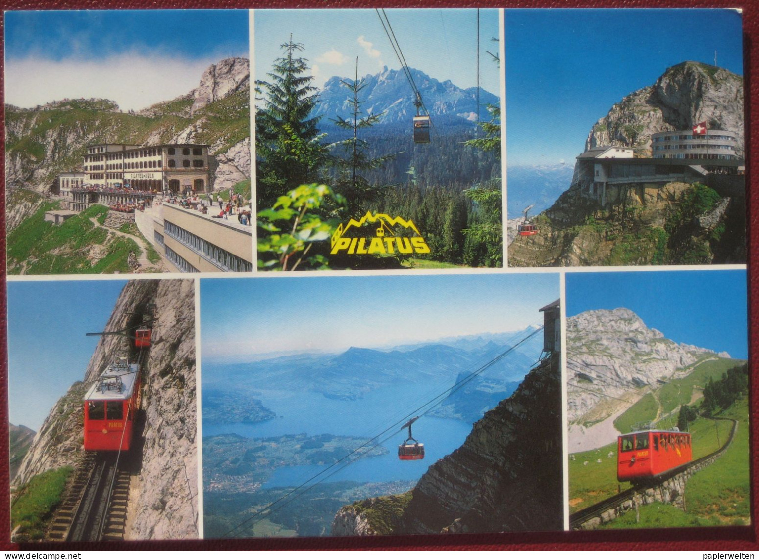 Kriens (LU) - Mehrbildkarte "Pilatus" / Bergbahnen - Kriens