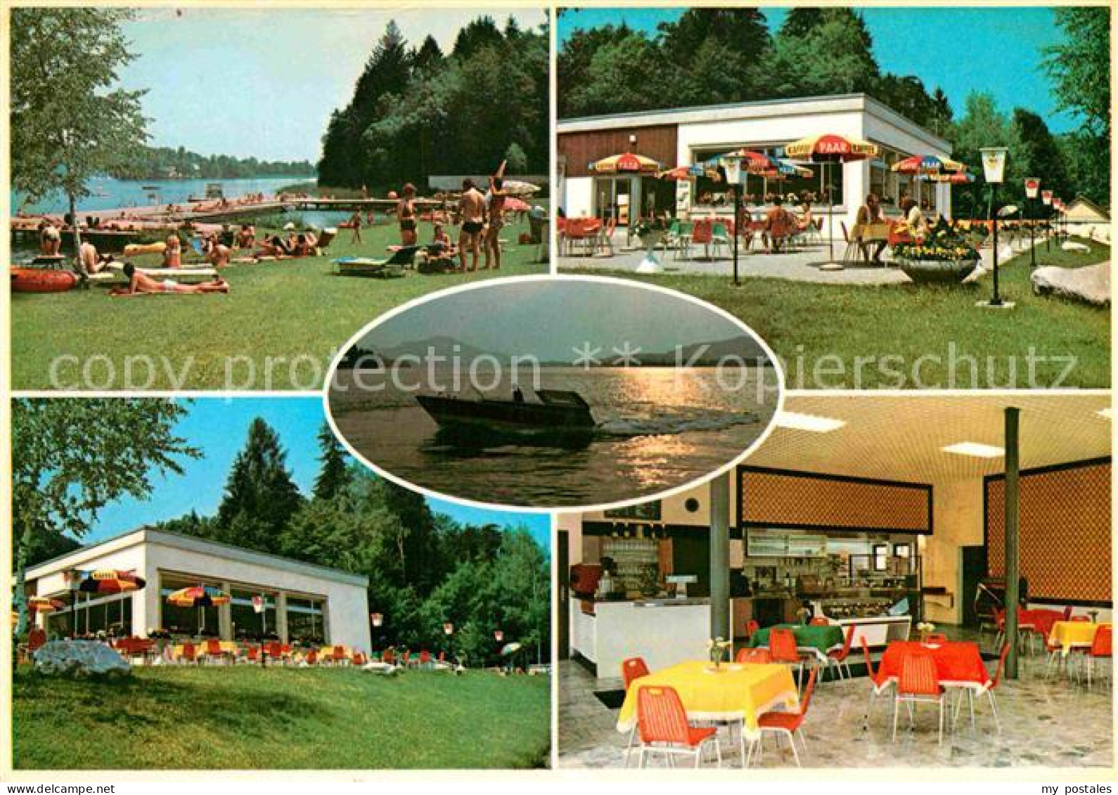 72674093 Klagenfurt Woerthersee Strandbad Restaurant Maiernigg Terrasse Gastraum - Otros & Sin Clasificación