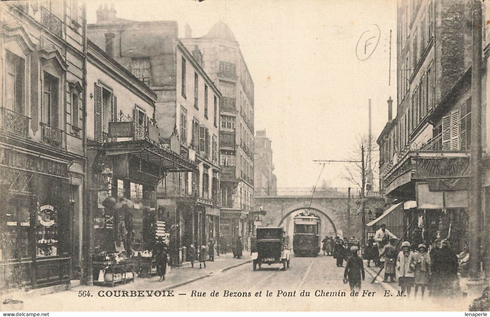 D9828 Courbevoie Rue De Bezons - Courbevoie