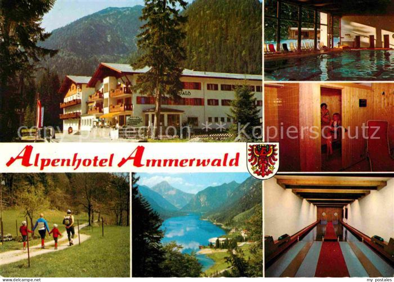 72673359 Reutte Tirol Alpenhotel Ammerwald Kegelbahn Sauna Wandern See Alpen Reu - Other & Unclassified