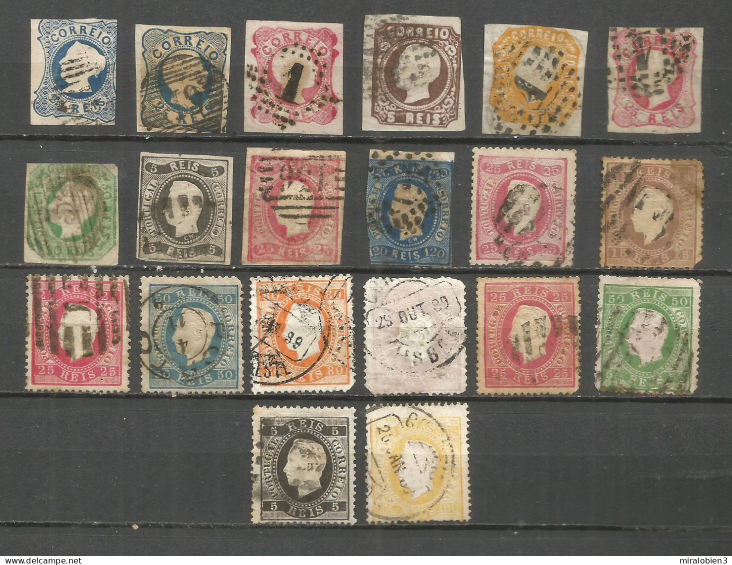 PORTUGAL CONJUNTO DE SELLOS USADOS ANTIGUOS - Used Stamps