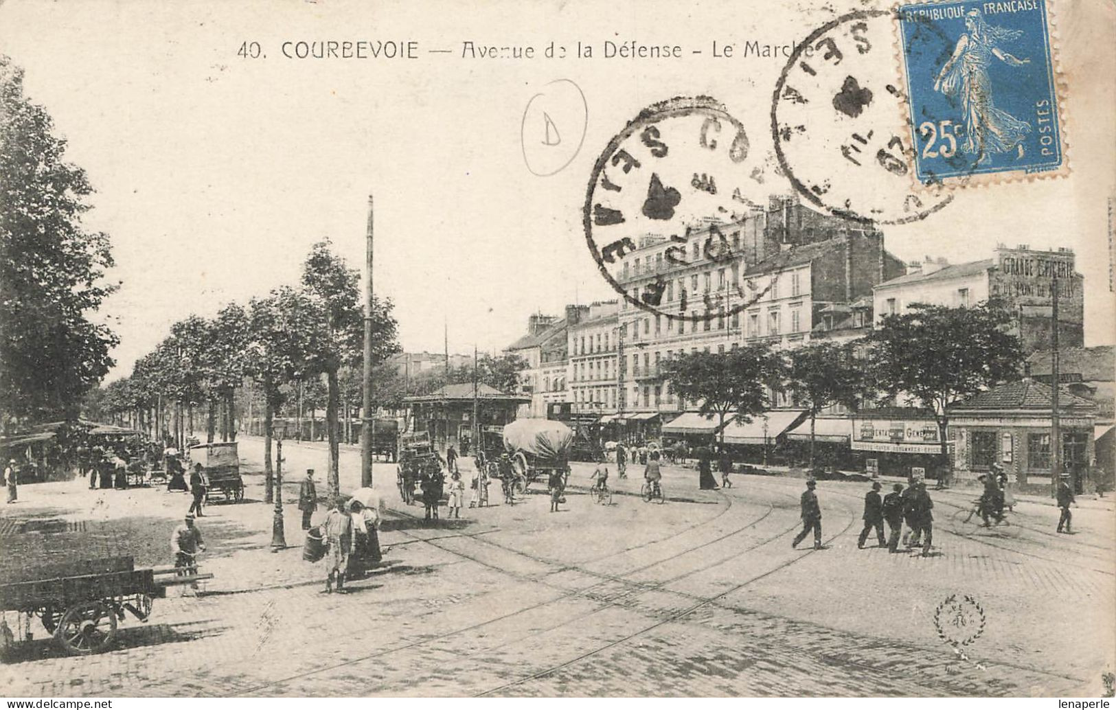 D9831 Courbevoie La Rue De La Défense - Courbevoie