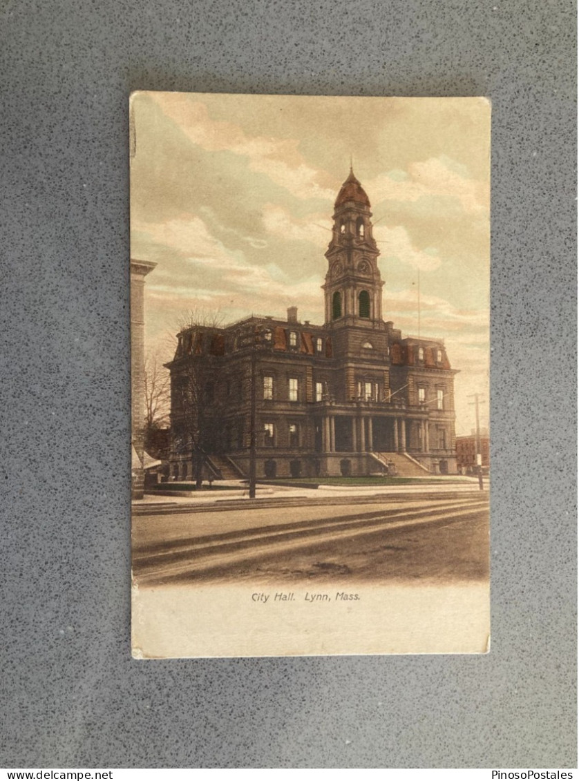 City Hall, Lynn, Massachusetts Carte Postale Postcard - Autres & Non Classés