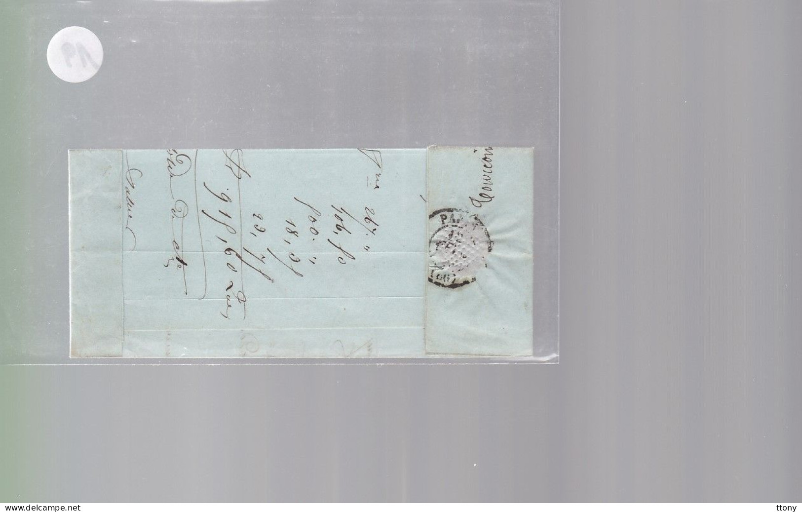 10 Lettres  Dite Précurseurs  Sur  Lettre  Ou Enveloppe Avec Taxe En Creux   25  & 30   Toutes Scannées Recto Verso - 1849-1876: Classic Period