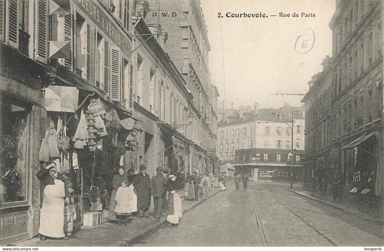 D9838 Courbevoie Rue De Paris - Courbevoie