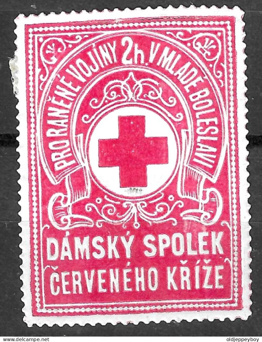 Czechoslovakia. Red Cross DAMSKY SPOLEK CROIX ROUGE  Vignette Cinderella Reklamemarke - Erinnophilie